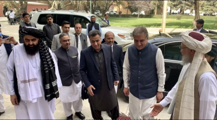 Shah Mahmood Qureshi And DG ISI Reached Kabul On Official Visit