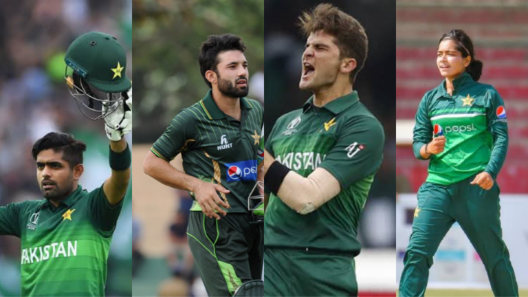 Pakistani Cricketers Making History