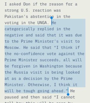 Leaked Cipher Shows US Removed Imran Khan In A Regime Change Operation